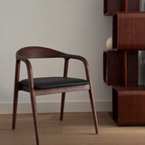 R'CHAIR WALNUT LEATHER
